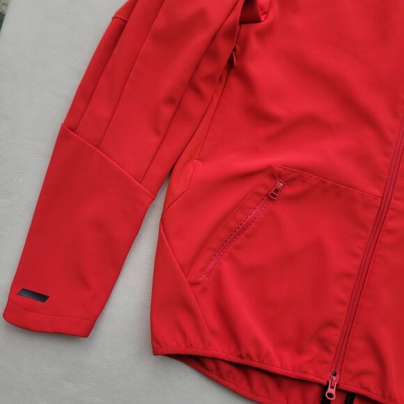 Puma Farrari T7 Jacket Rosso Corsa Men's Size Large Red Track Full Zip - Picture 2 of 14
